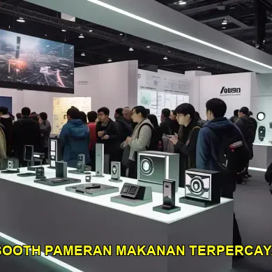 booth pameran makanan terpercaya